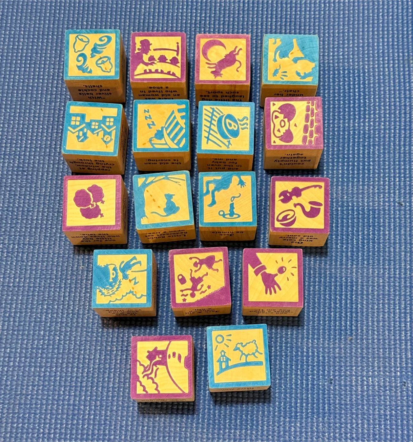 Nursery Rhyme Wooden Blocks - photo 2