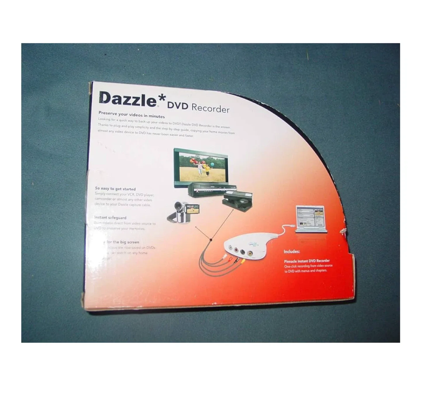 Video converter from old camcorder image indicator(3)