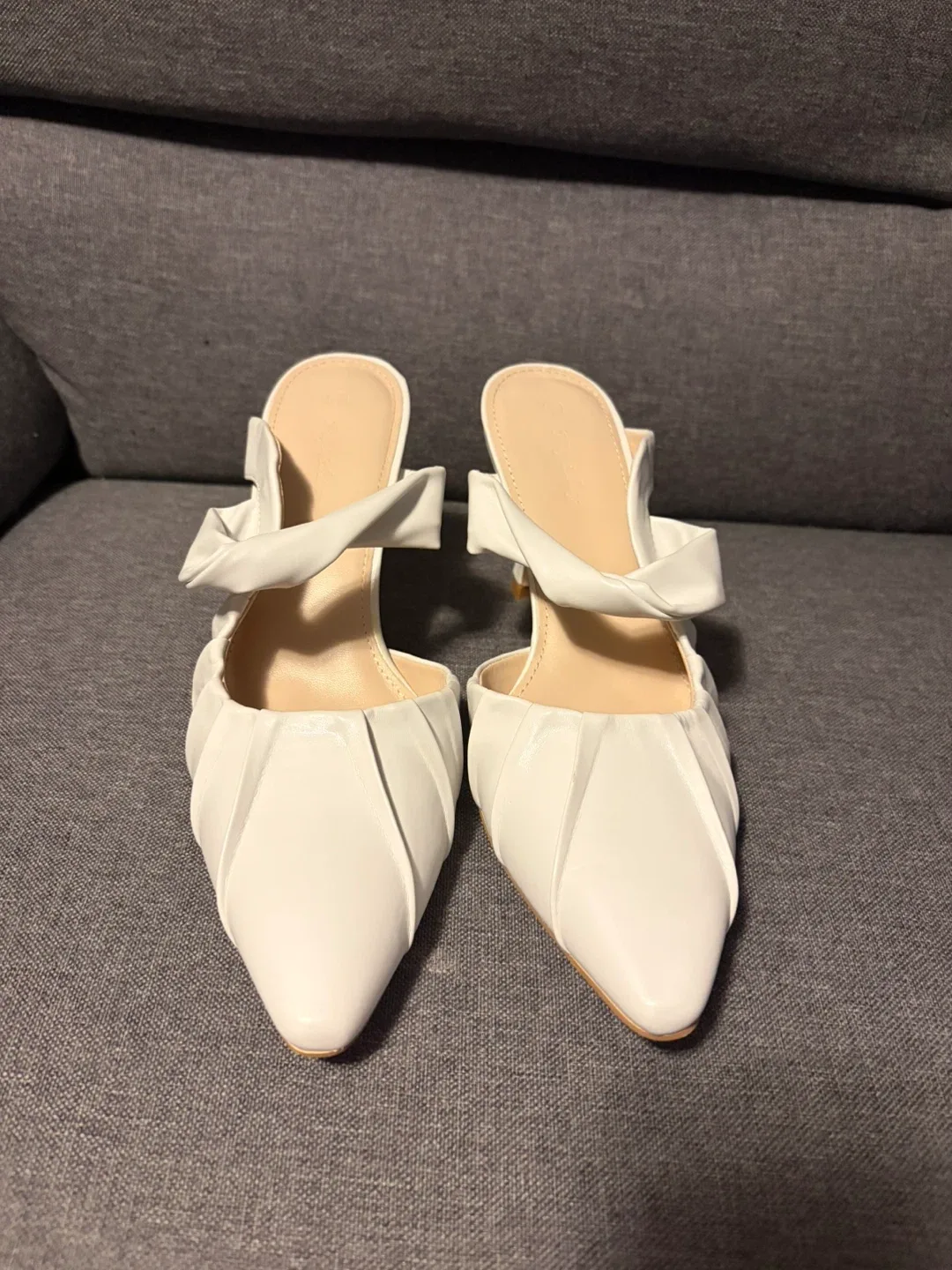 White Heels - Size 8.5 thumbnail