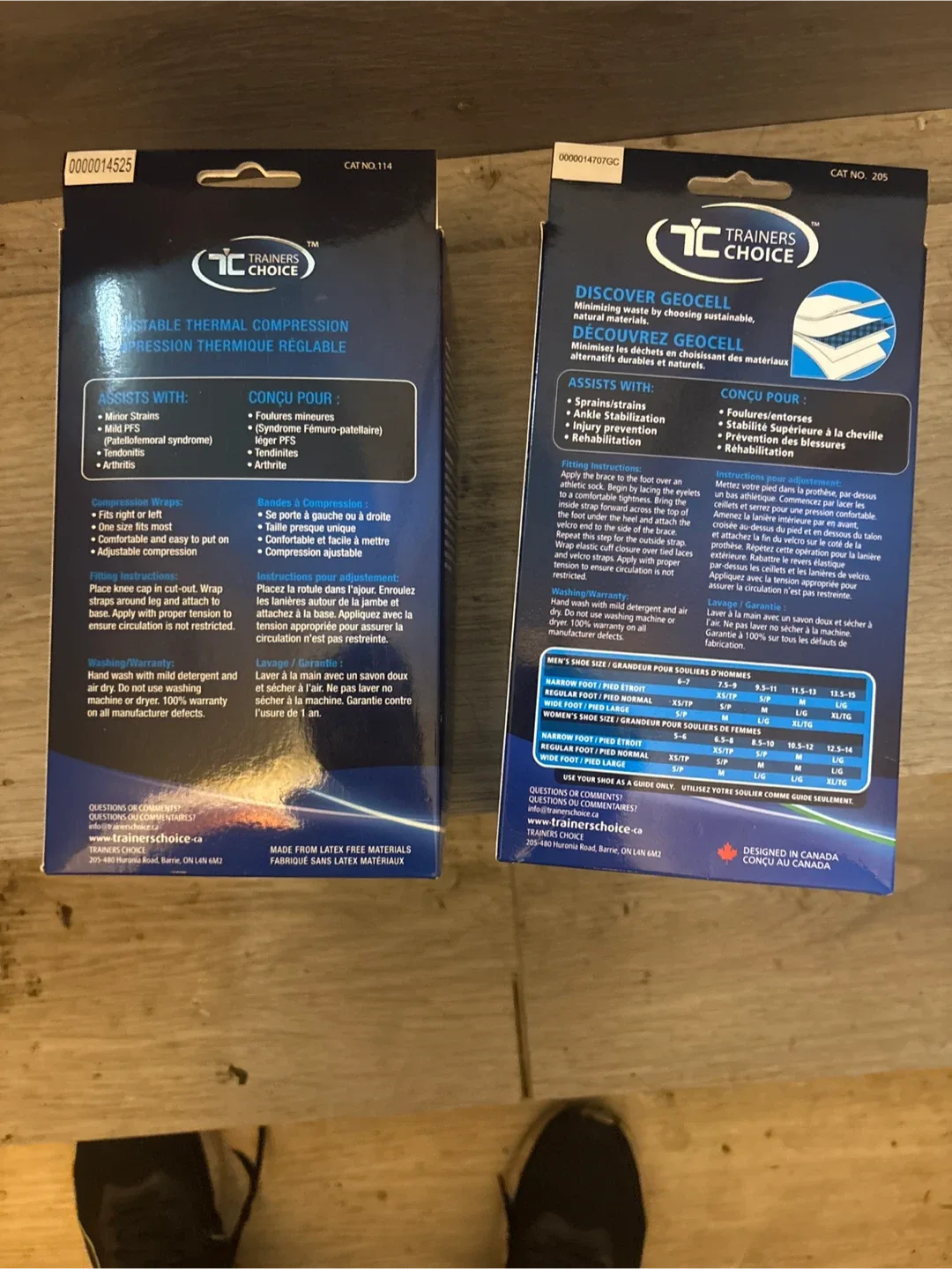 Trainers Choice Knee Wrap & Ankle Brace - Medium image indicator(2)