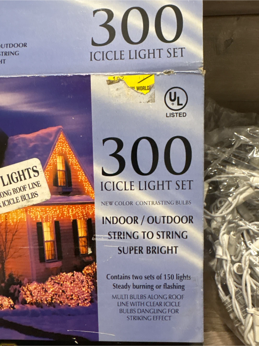 Holiday Lights 300 Icicle Light Set - photo 4