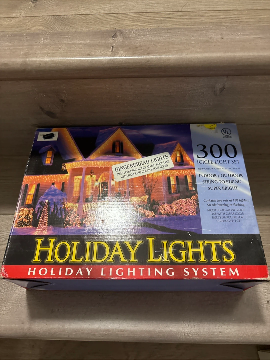 Holiday Lights 300 Icicle Light Set