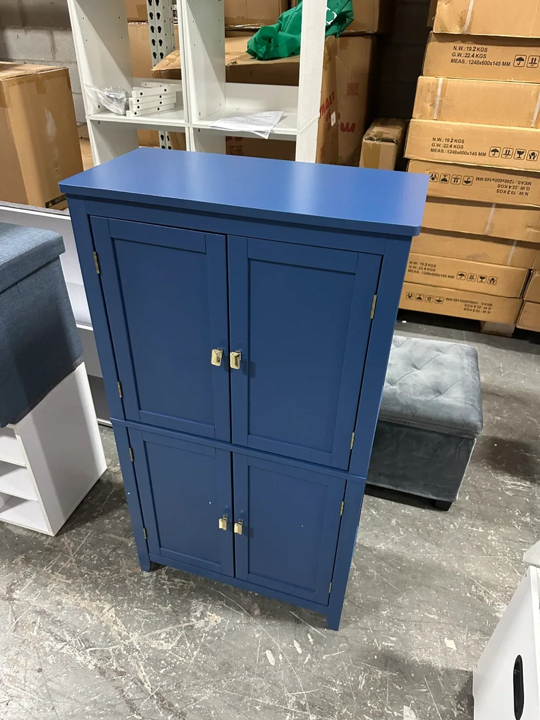 Blue Cabinet - 1248x600x145 mm thumbnail