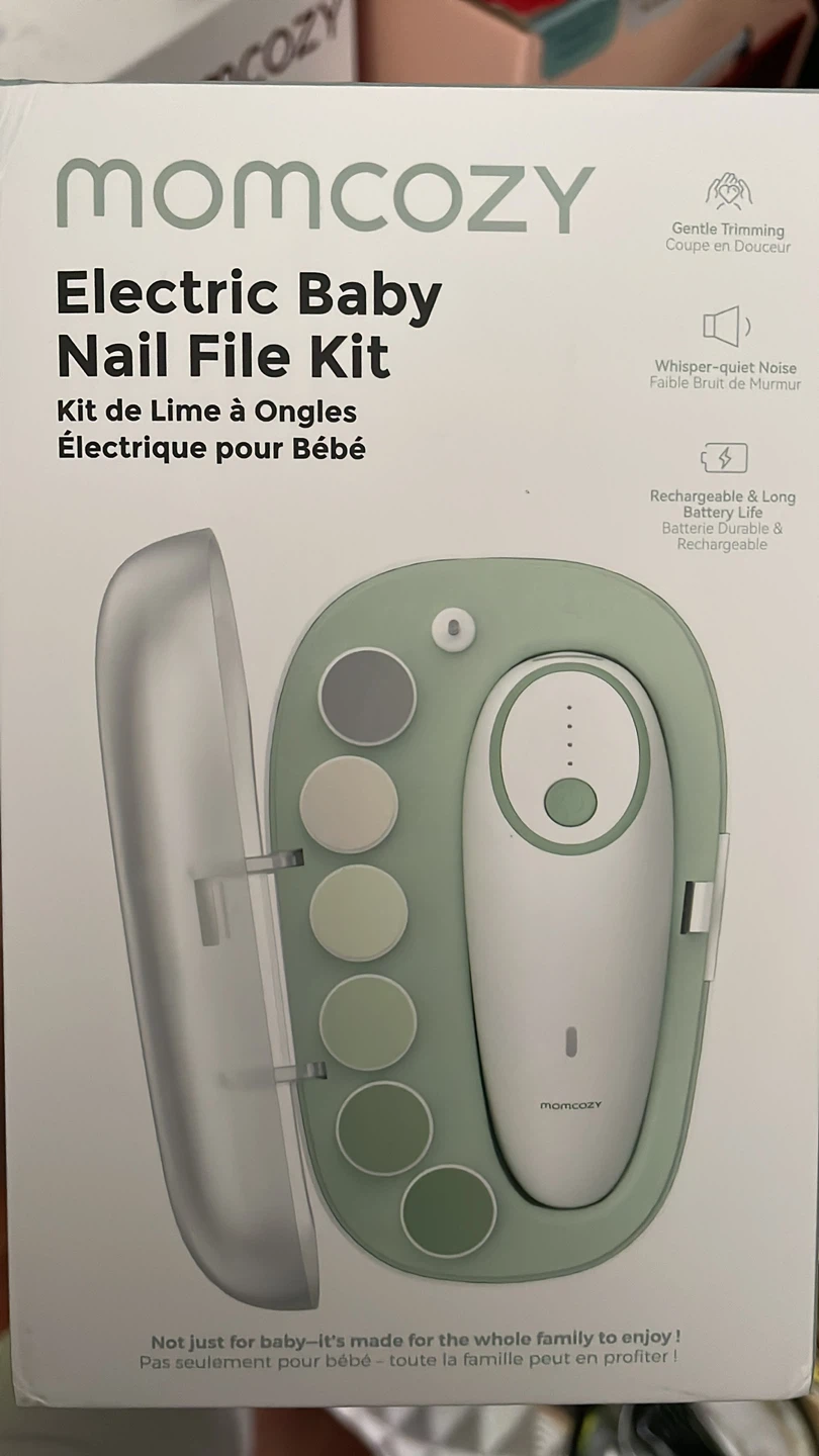 MOMCOZY Electric Baby Nail File Kit - New in Box!