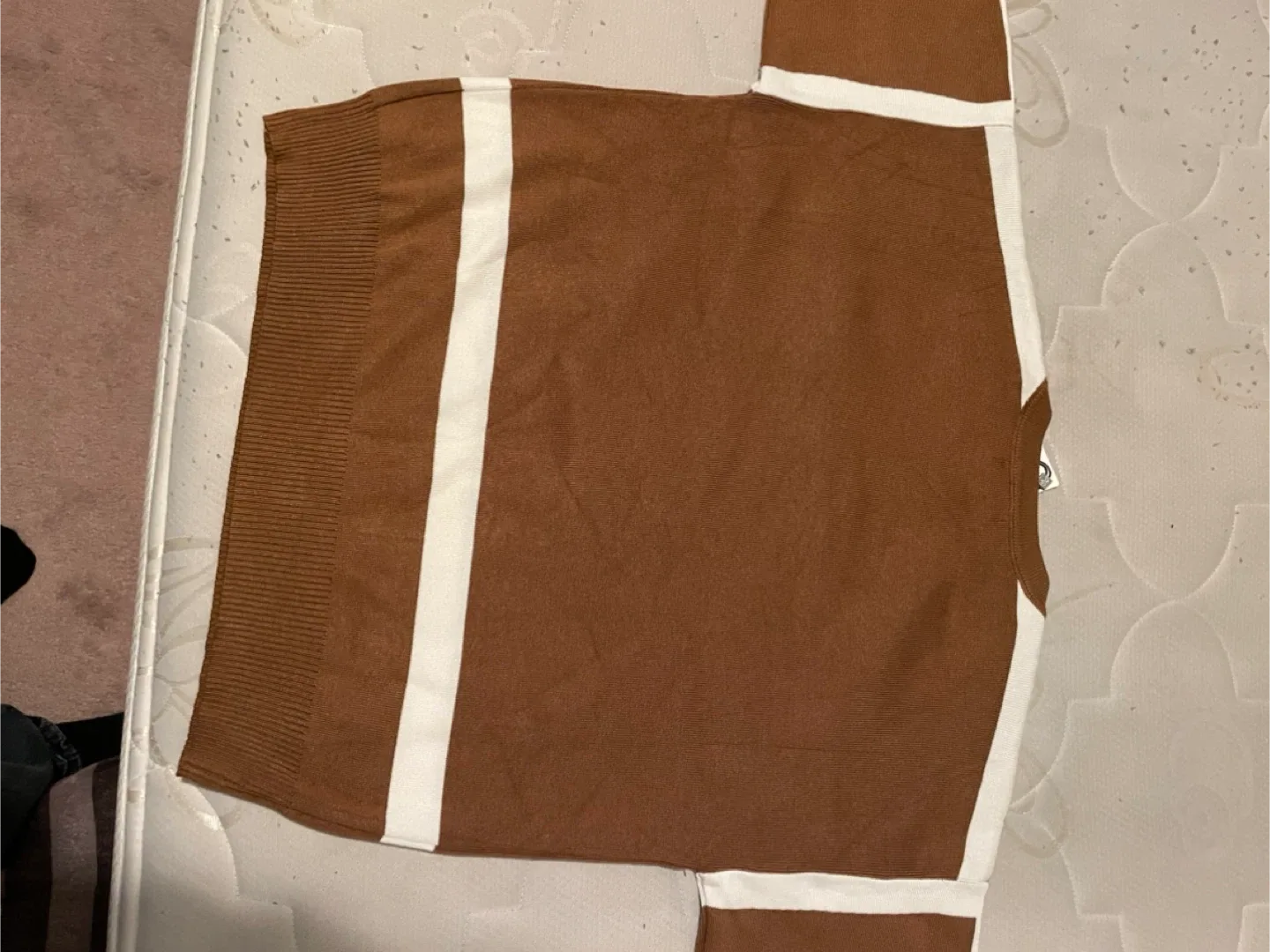 Loewe Brown & White Knit Sweater image indicator(5)