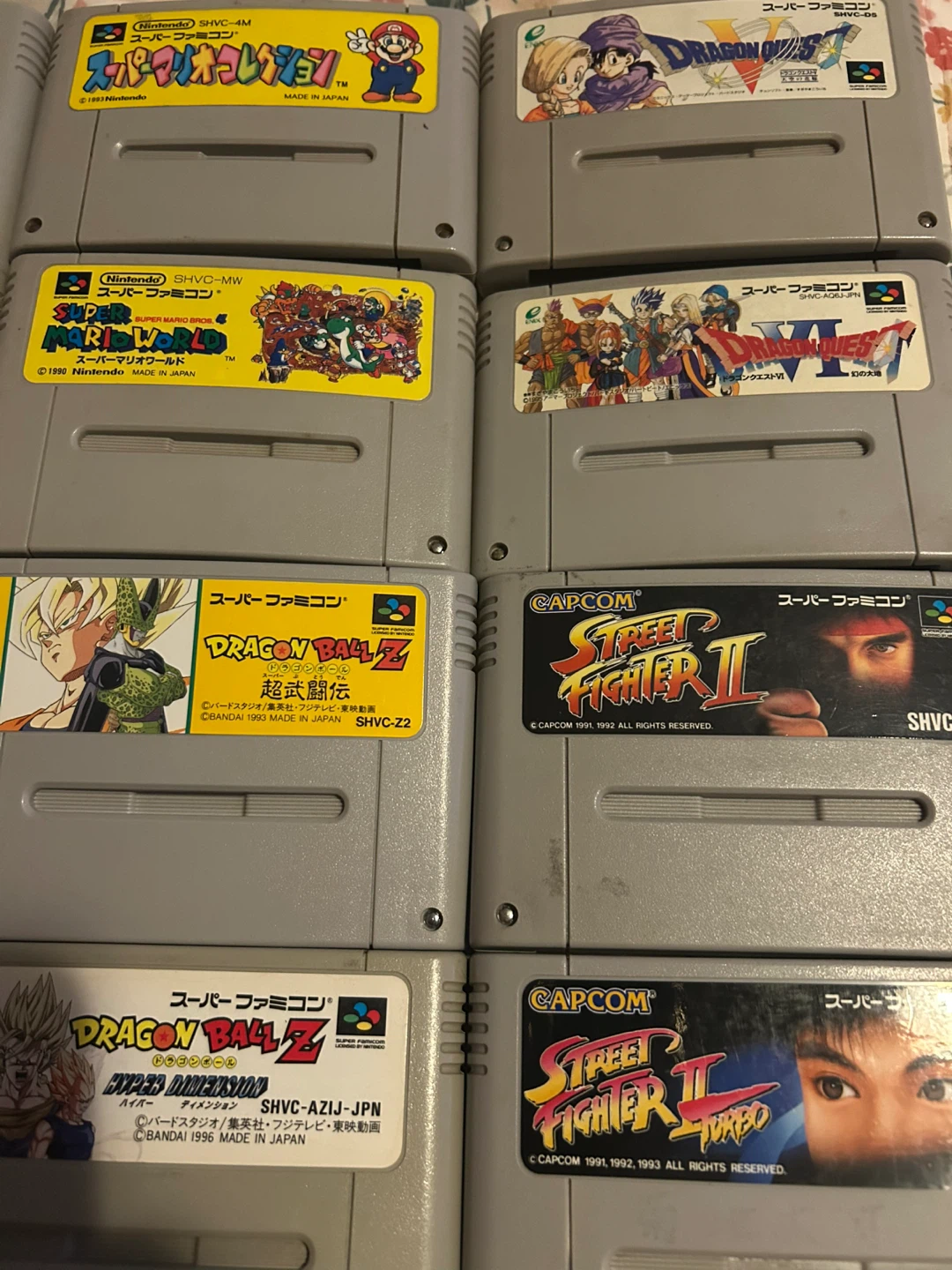Super Nintendo (SNES) Game Cartridges - photo 2