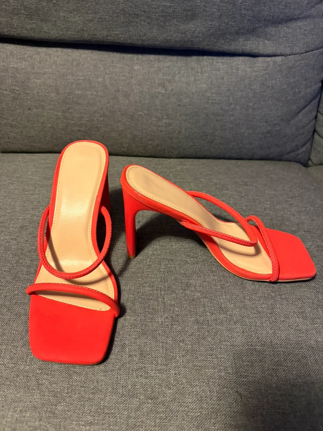 Red Strappy Heels thumbnail