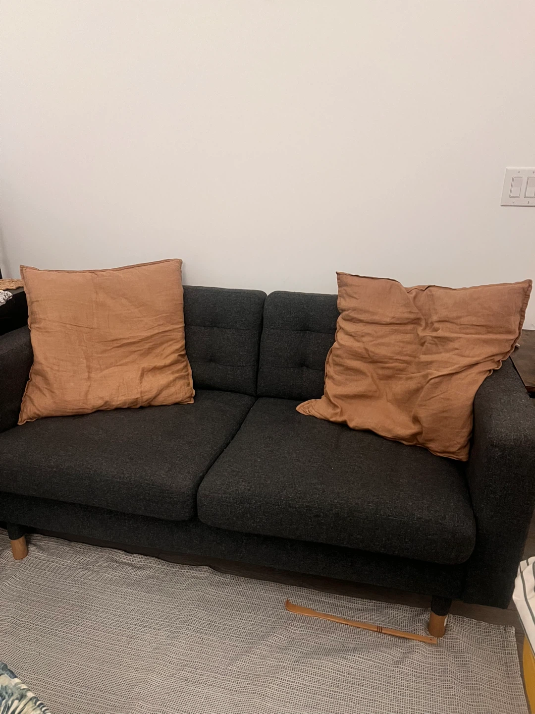 Gray IKEA Sofa / Loveseat - photo 4