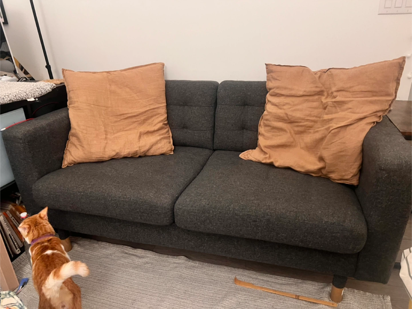 Gray IKEA Sofa / Loveseat - photo 2
