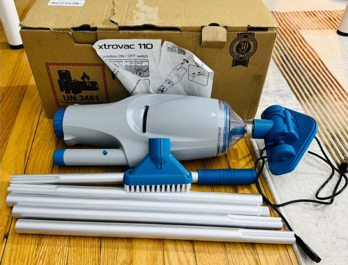 337) KOKIDO (2025 upgrade) Rechargeable Handheld Pool Vacuum thumbnail