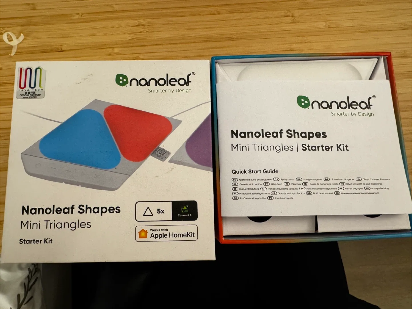 Nanoleaf Shapes Mini Triangles Starter Kit thumbnail