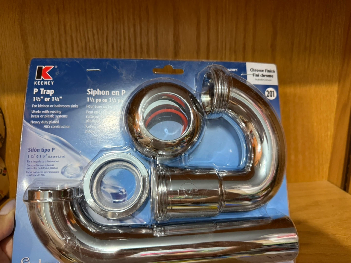 Keeney P Trap 1 1/2" or 1 1/4"
