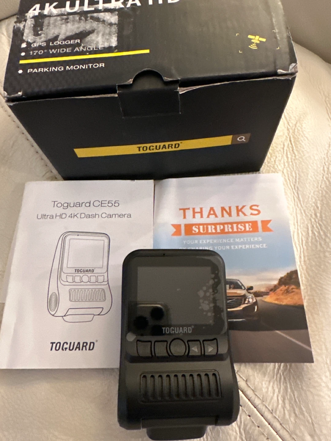 Toguard CE55 4K Ultra HD Dash Camera - photo 2