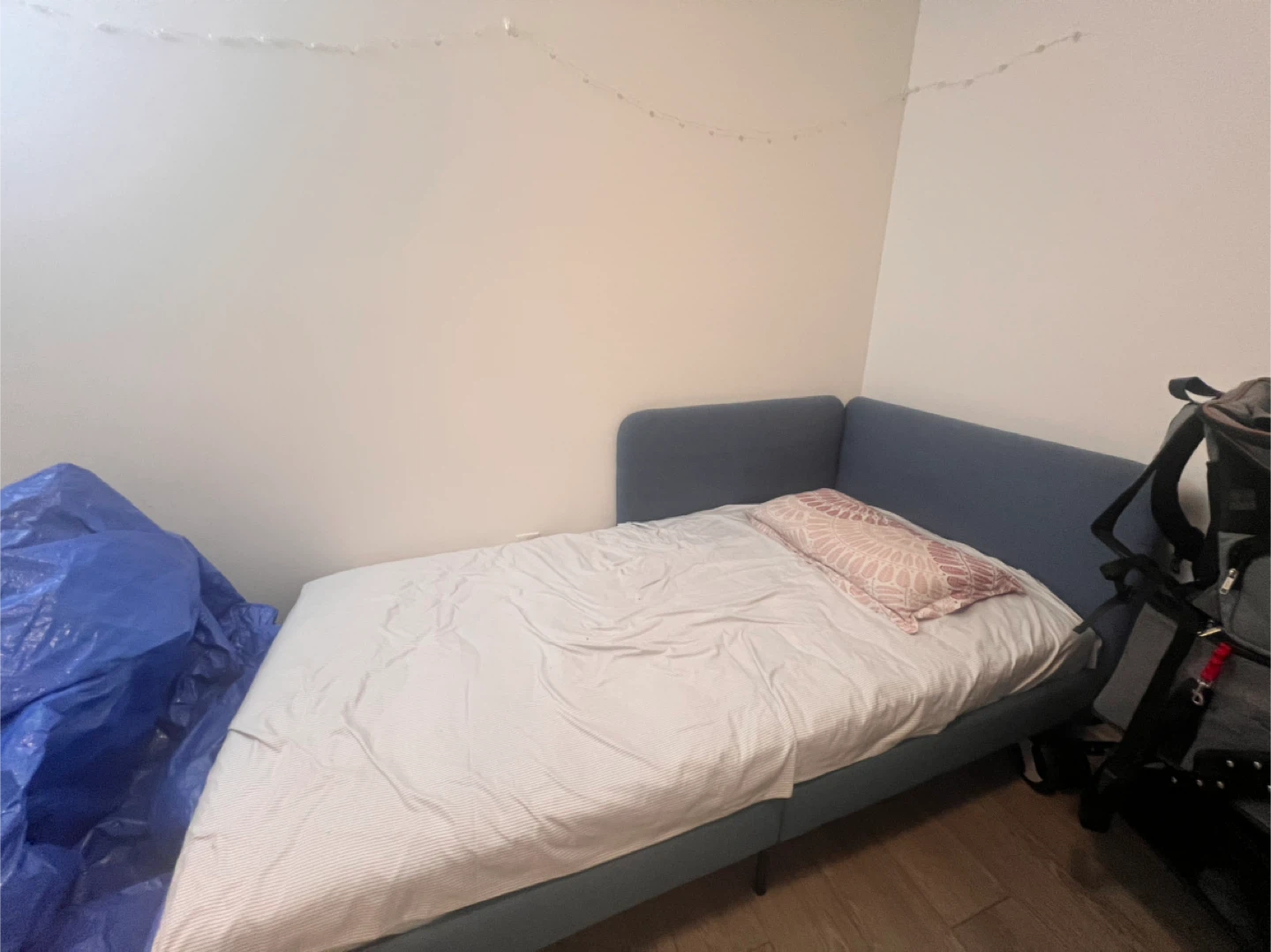 Blue IKEA Twin Day Bed Bed Frame - photo 2