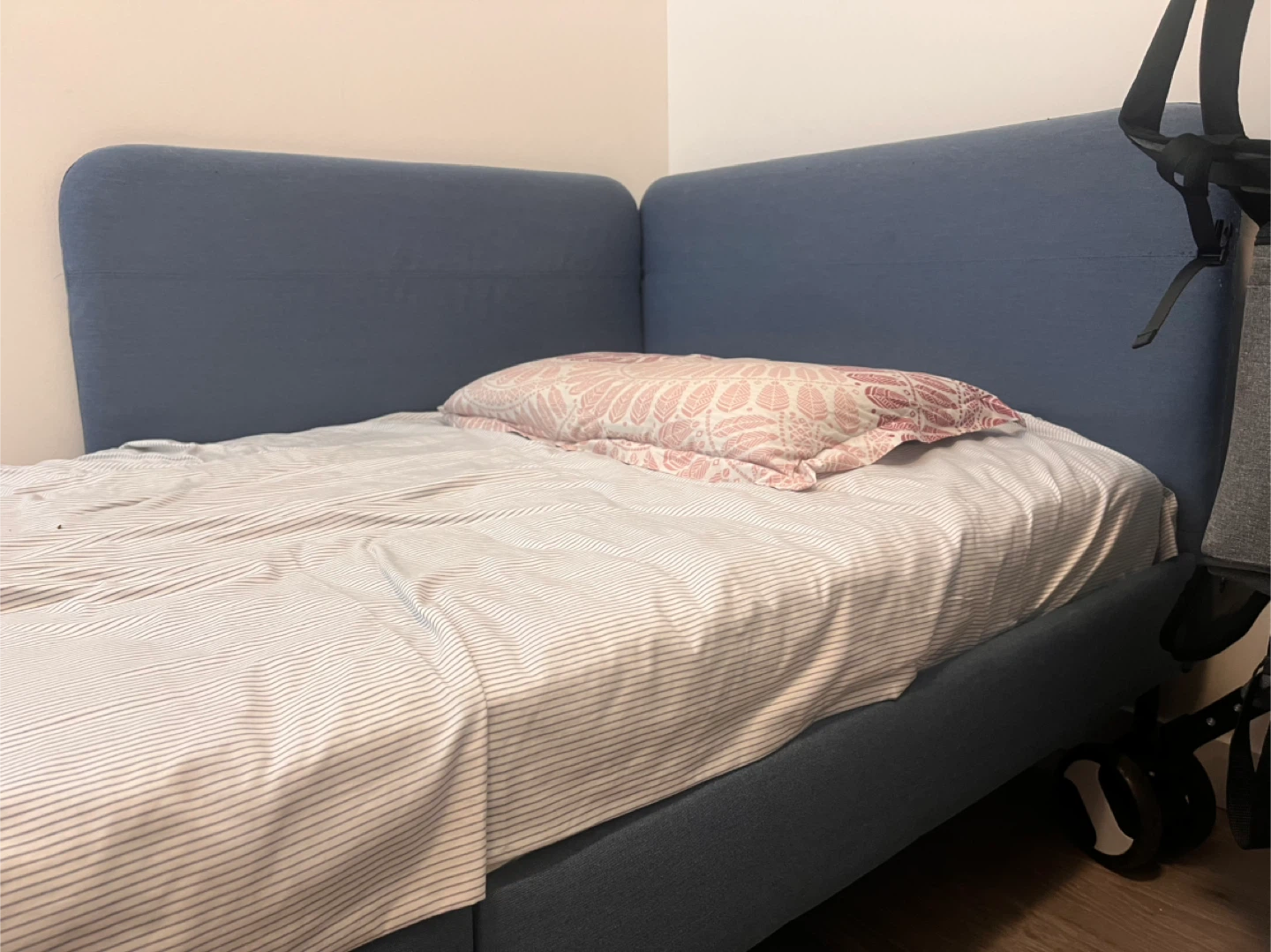 Blue IKEA Twin Day Bed Bed Frame