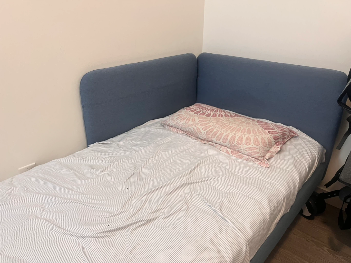 Blue IKEA Twin Day Bed Bed Frame - photo 4