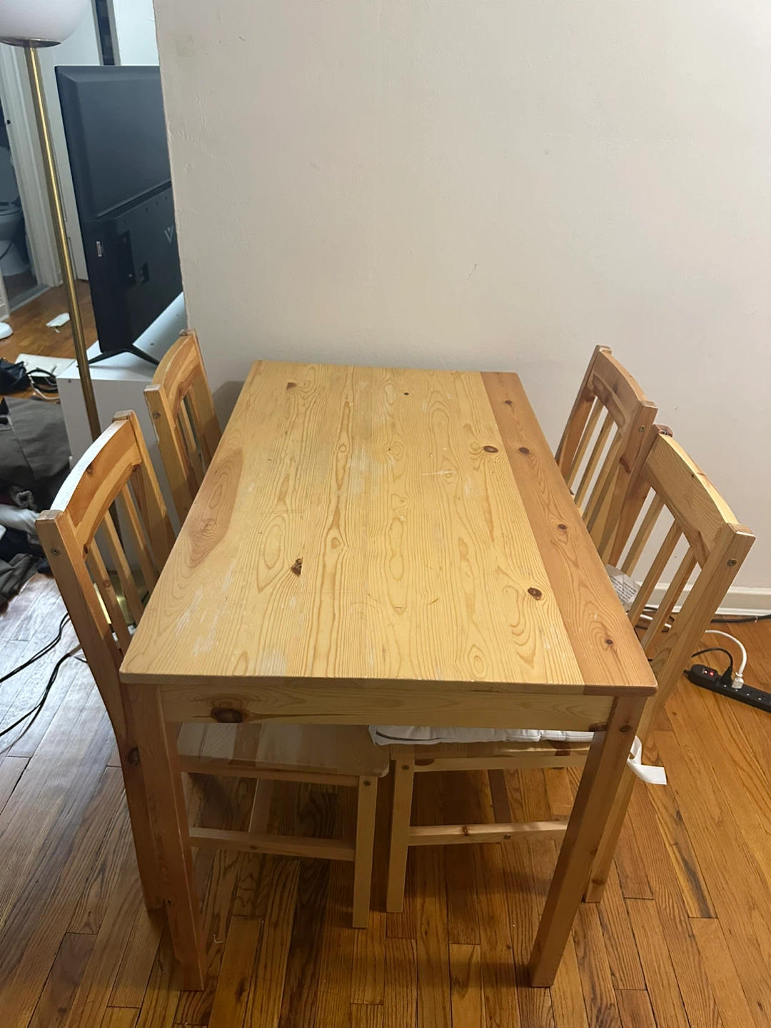 IKEA Dining Table with 4 Chairs - pick up in Leonia NJ