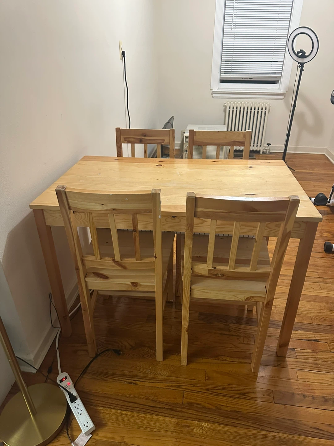 IKEA Dining Table with 4 Chairs - pick up in Leonia NJ - photo 2