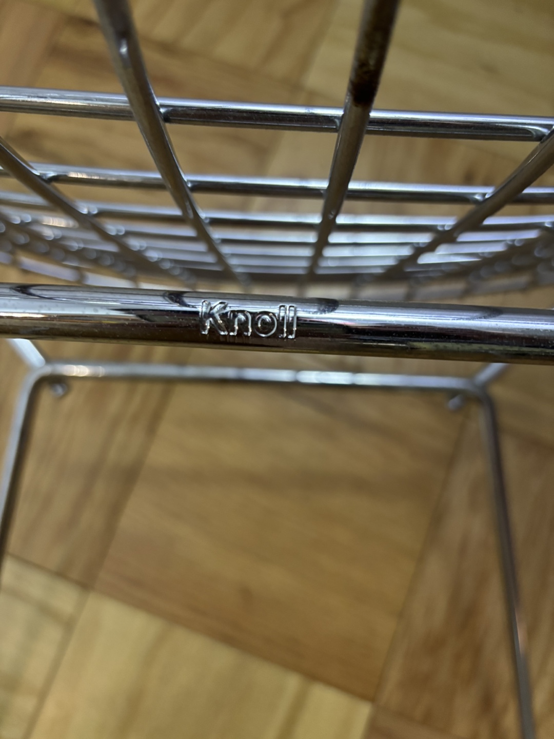 Knoll Bertoia Wire Chair - Chrome - photo 3