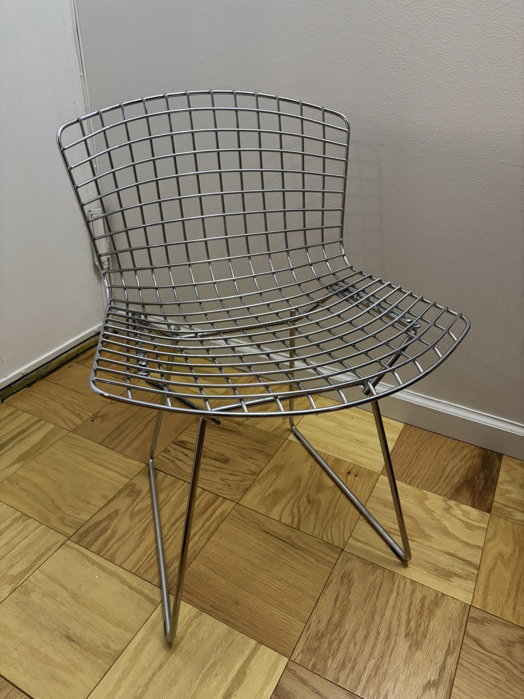Knoll Bertoia Wire Chair - Chrome