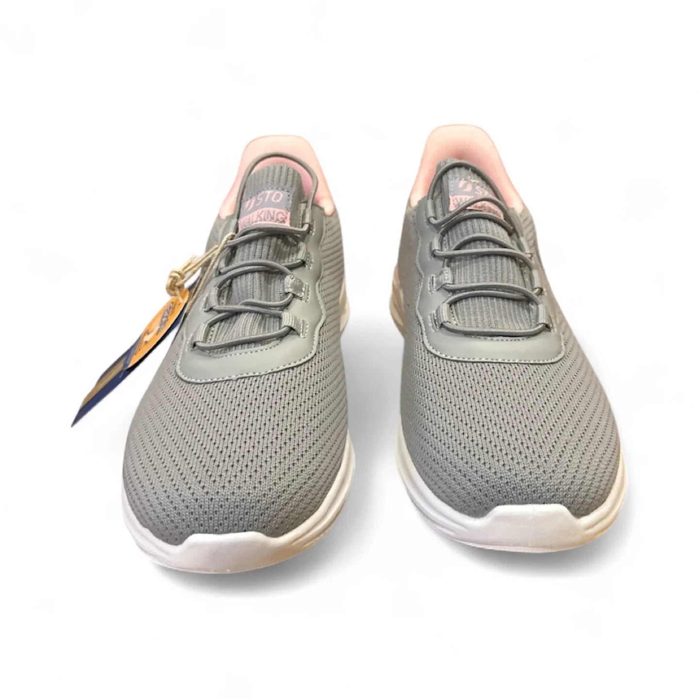 STQ Walking Shoes - Grey & Pink image indicator(2)