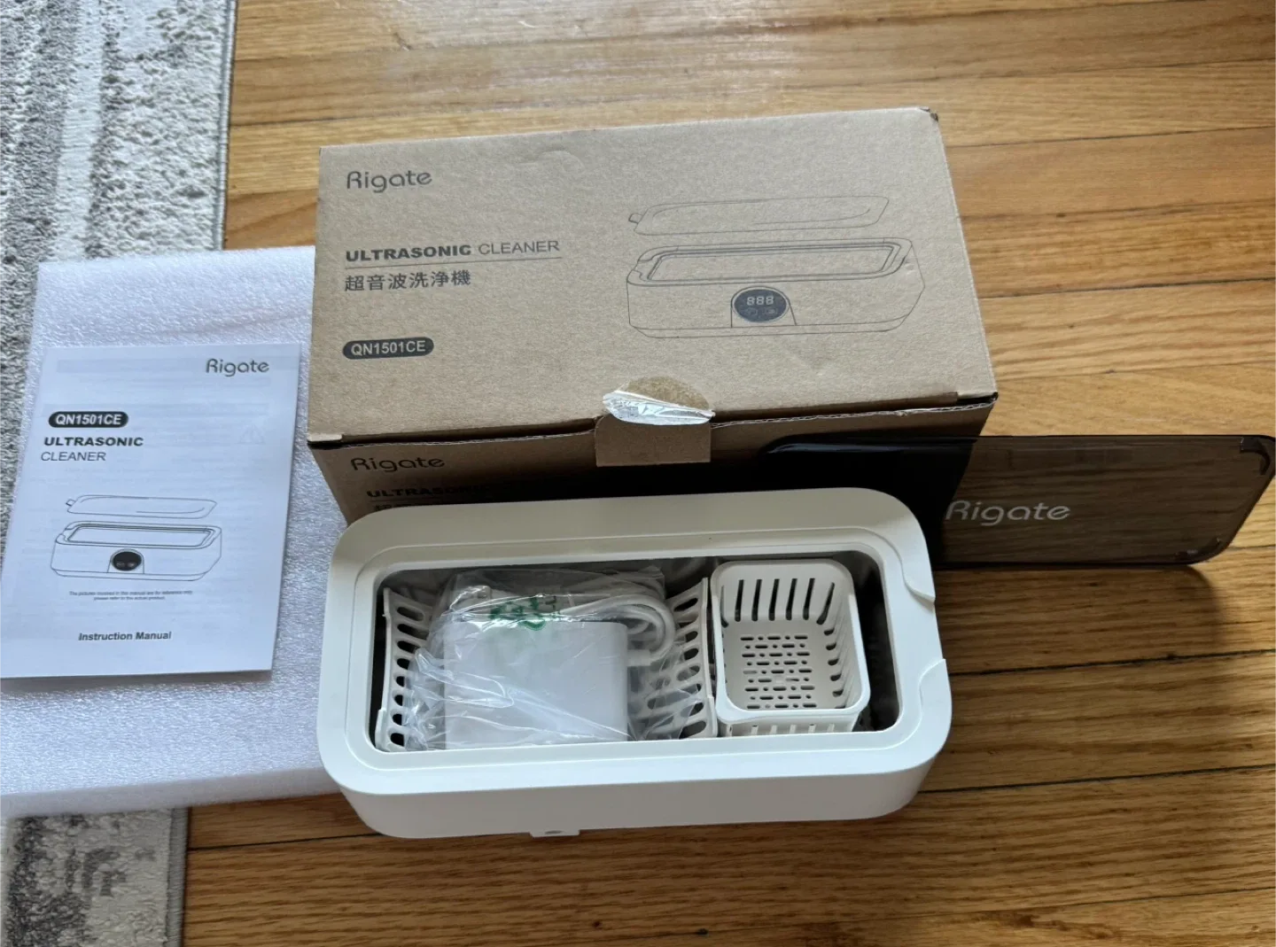 Rigate QN1501CE Ultrasonic Cleaner -  New! thumbnail