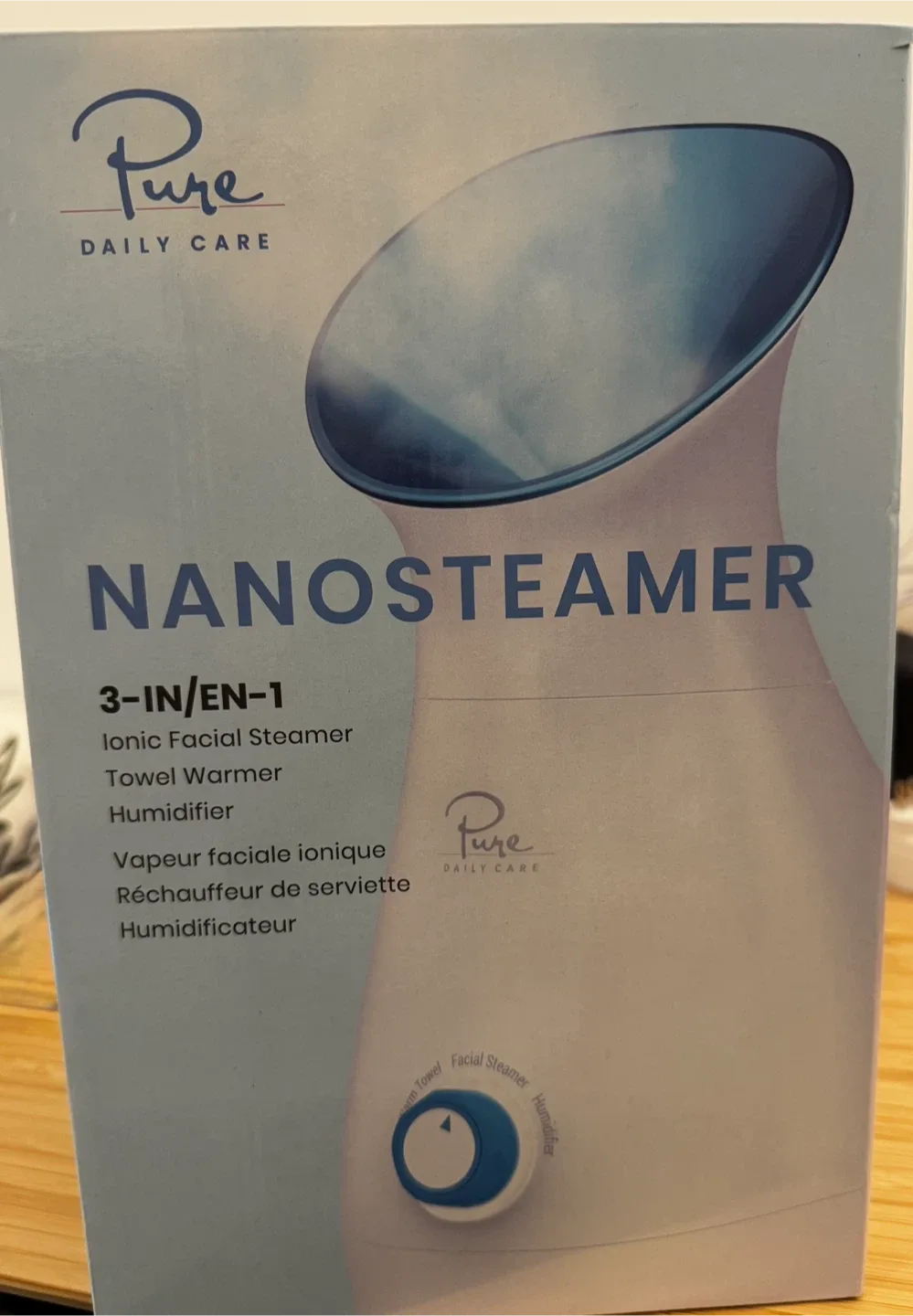 Pure Daily Care NanoSteamer 3-in-1 Ionic Facial Steamer image indicator(3)
