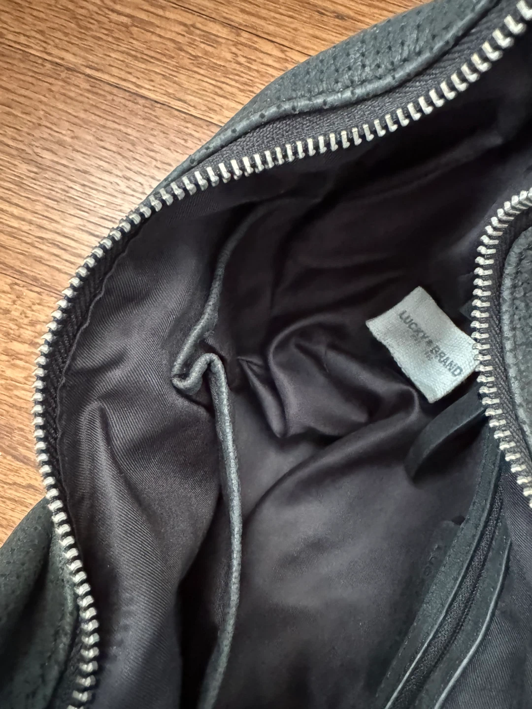 Lucky Brand Black Leather Hobo Bag - photo 5