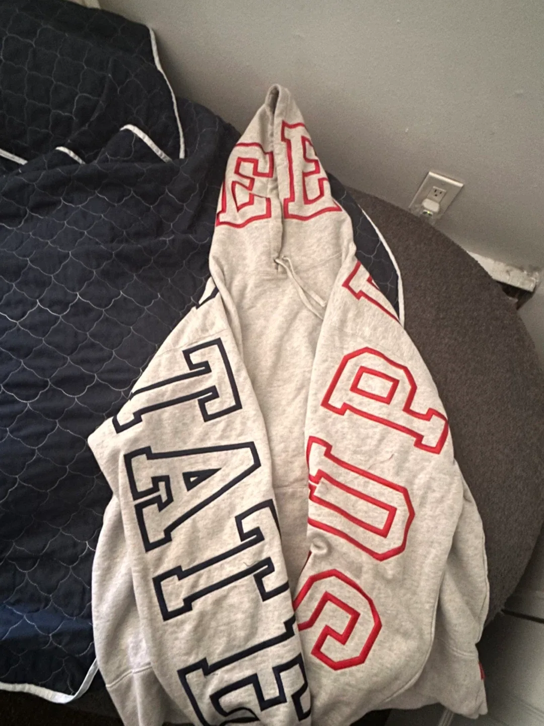 Supreme State Applique Hoodie