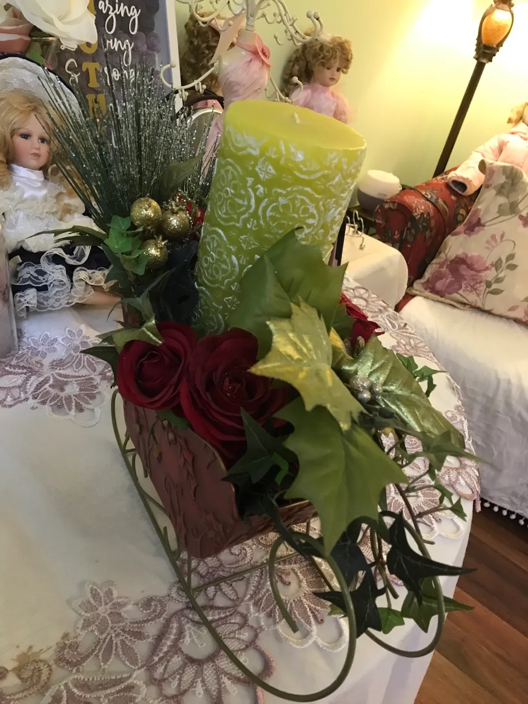 Floral Candle Centerpiece image indicator(2)