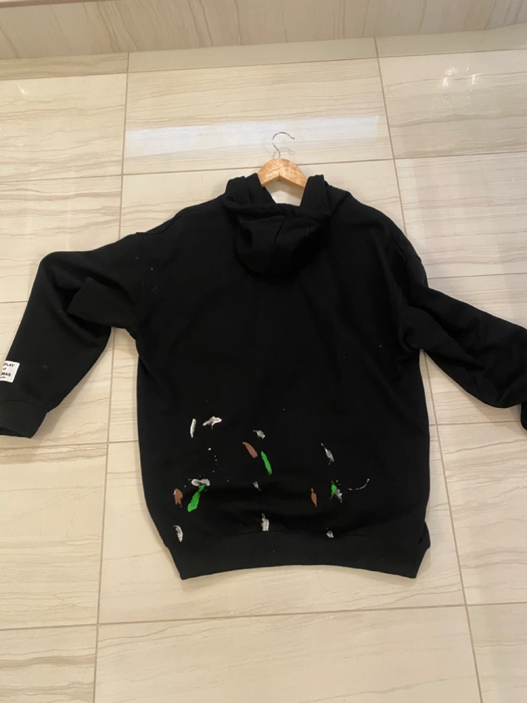Gallery Dept. Black Hoodie - Size L - photo 3