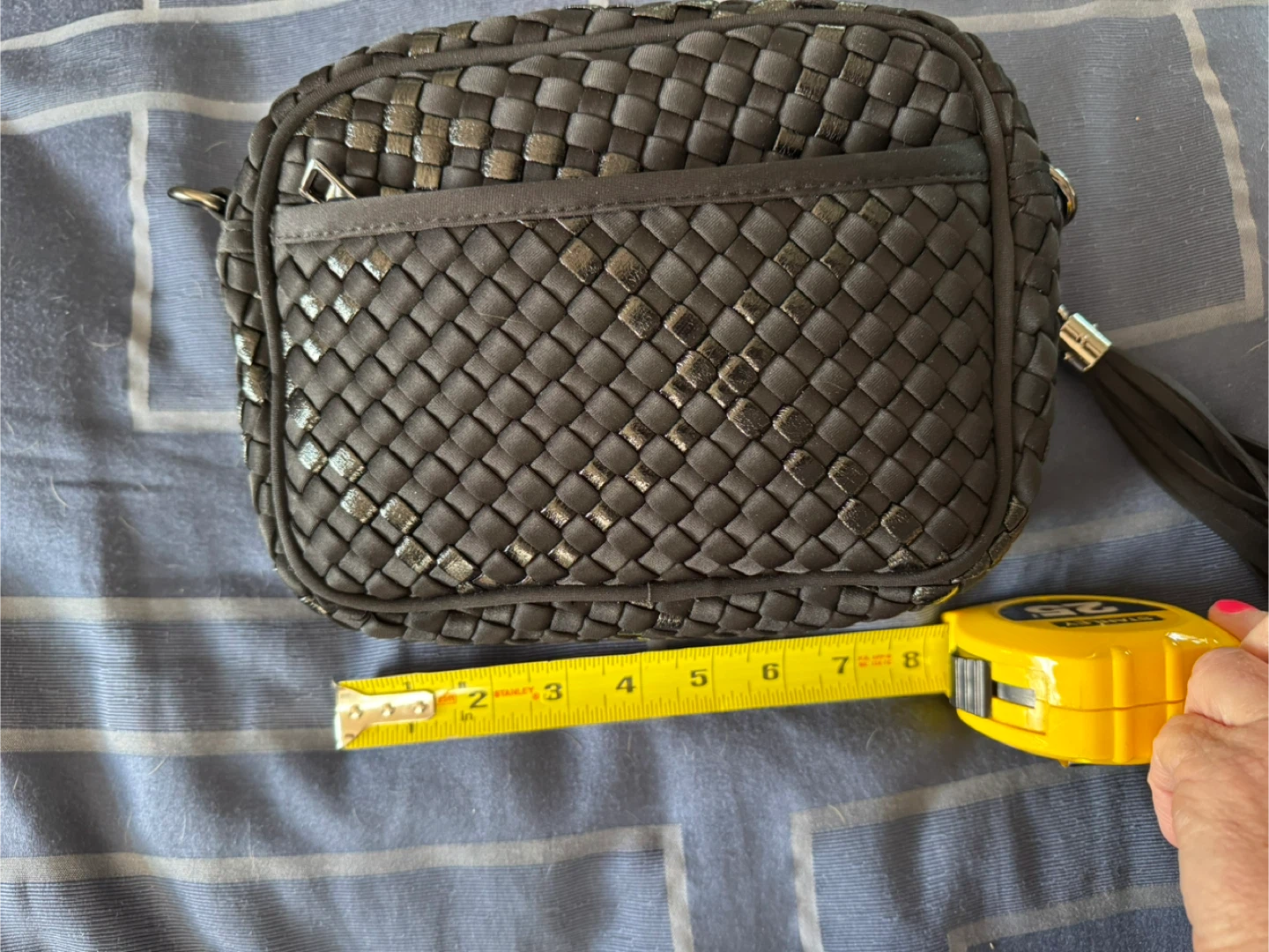Haute Shore Black Woven Crossbody Bag - photo 2