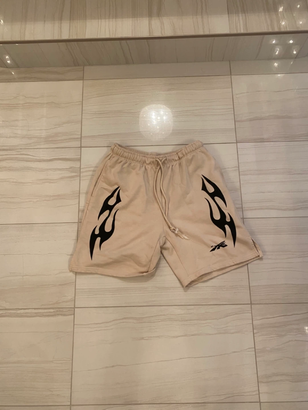 Hellstar Beige Shorts - Size M