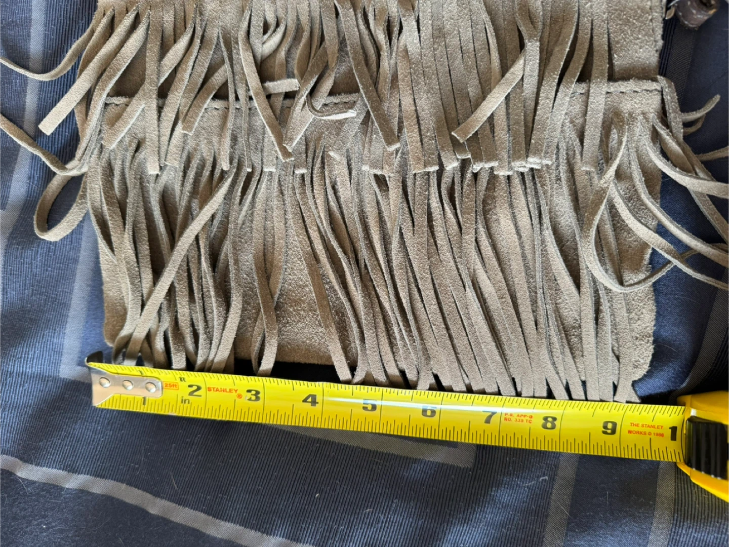 Patricia Nash Fringe Clutch Purse - Gray - photo 4