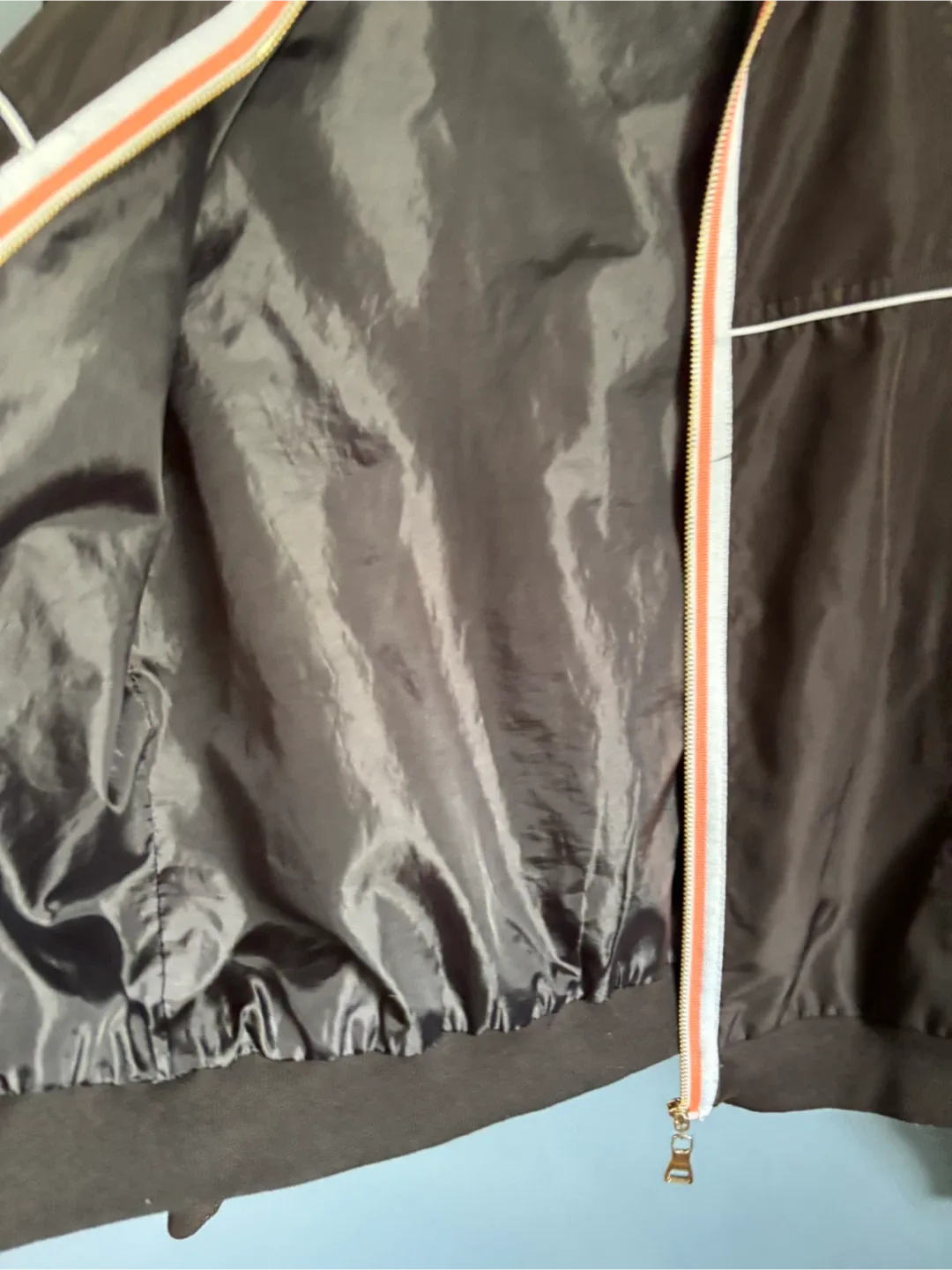 Forever 21 Black Hooded Jacket - Size Small image indicator(4)