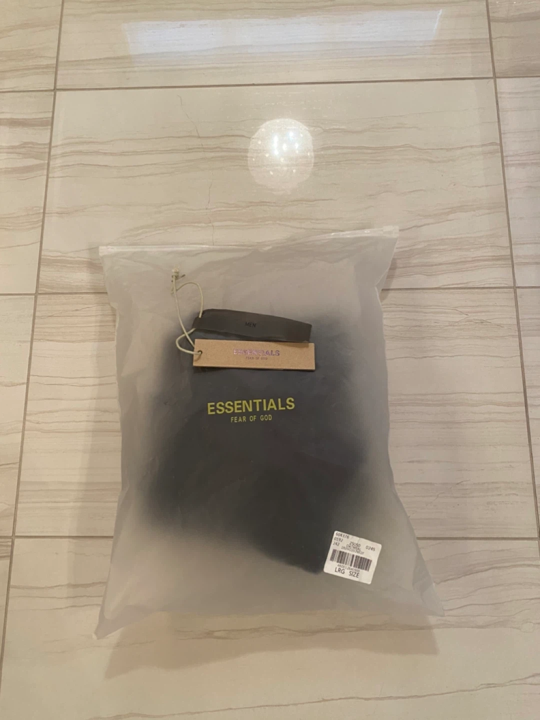 Essentials Fear of God Black Sweatpants - photo 5