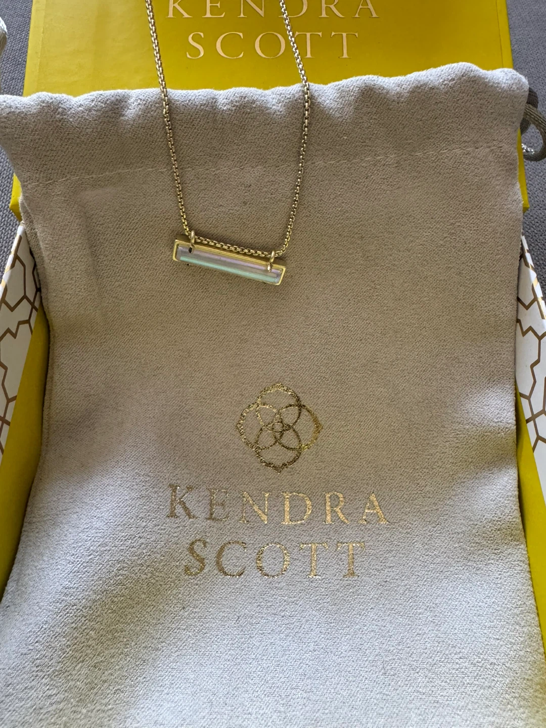 Kendra Scott Elisa Gold Necklace - photo 2