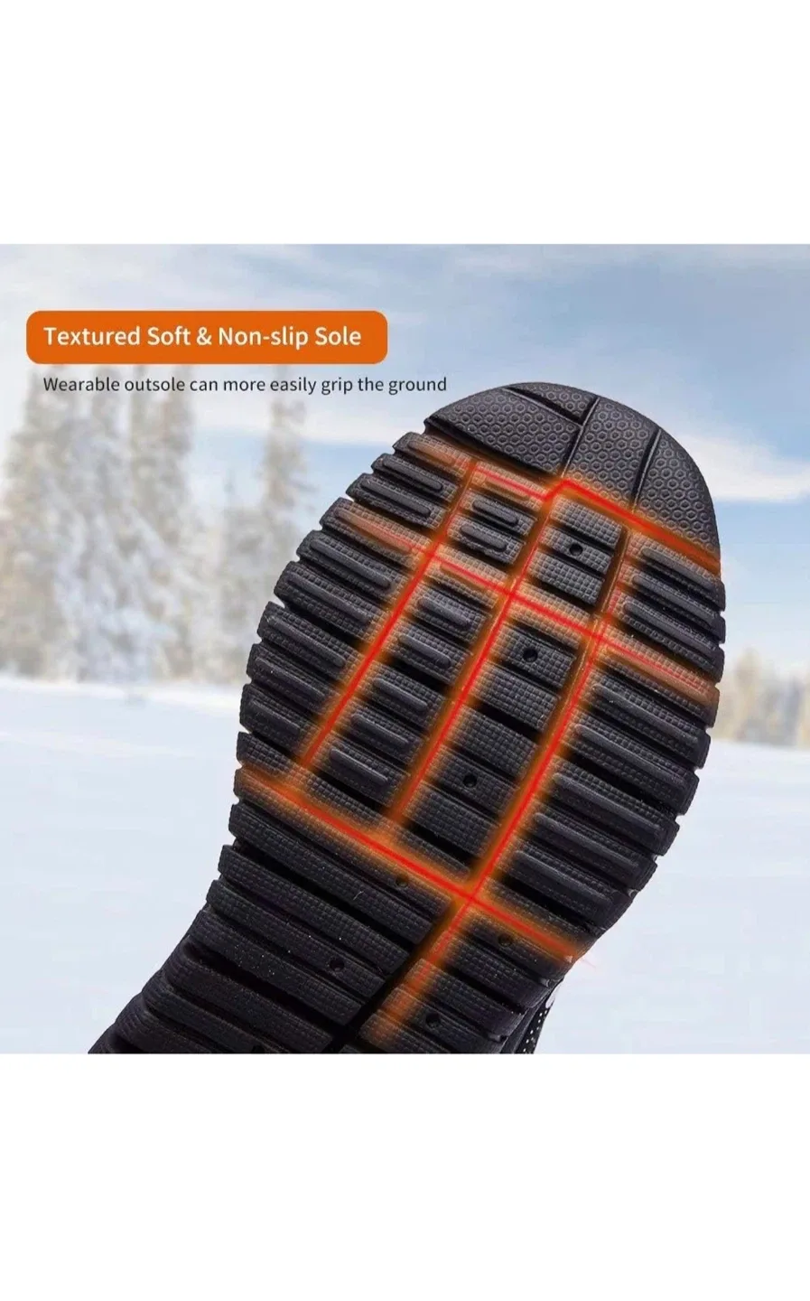 Black Winter Boots - Waterproof & Warm! image indicator(5)