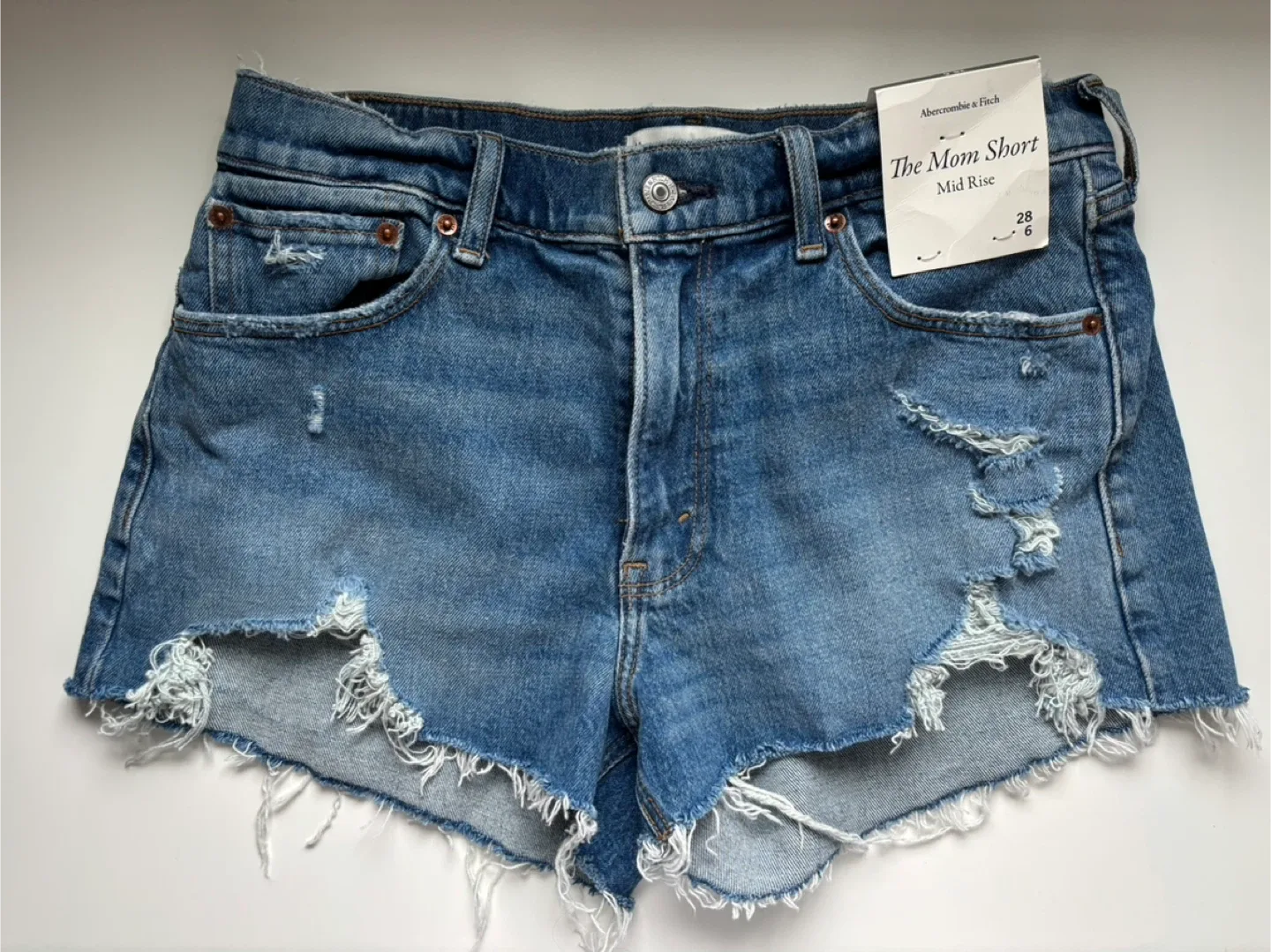 Abercrombie & Fitch Mom Shorts - Size 28 image indicator(5)