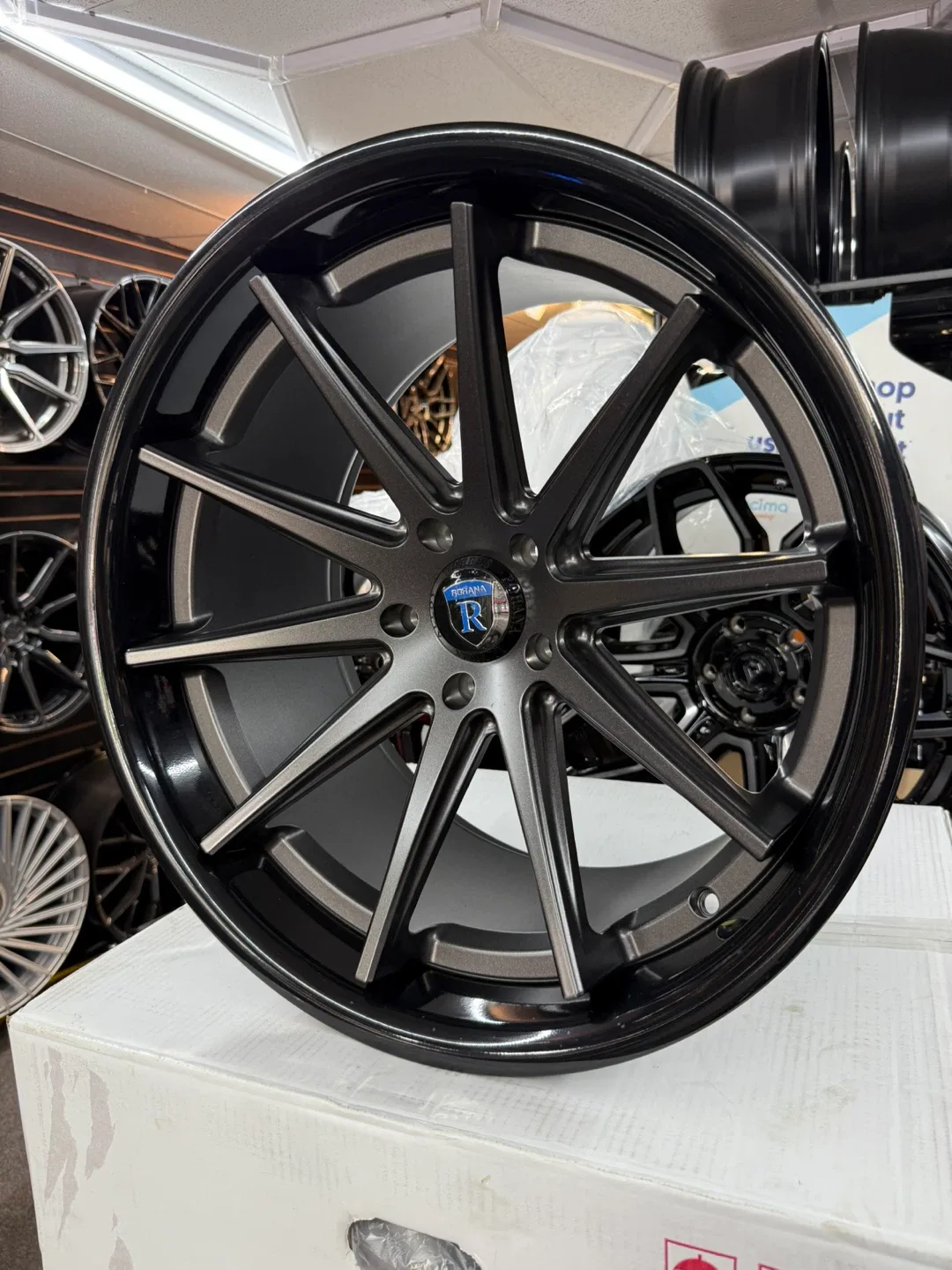 Rohana RFX11 Wheels - Matte Graphite image indicator(3)