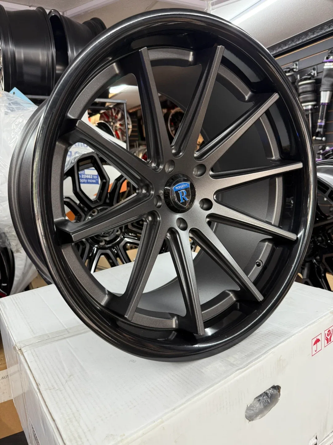Rohana RFX11 Wheels - Matte Graphite thumbnail