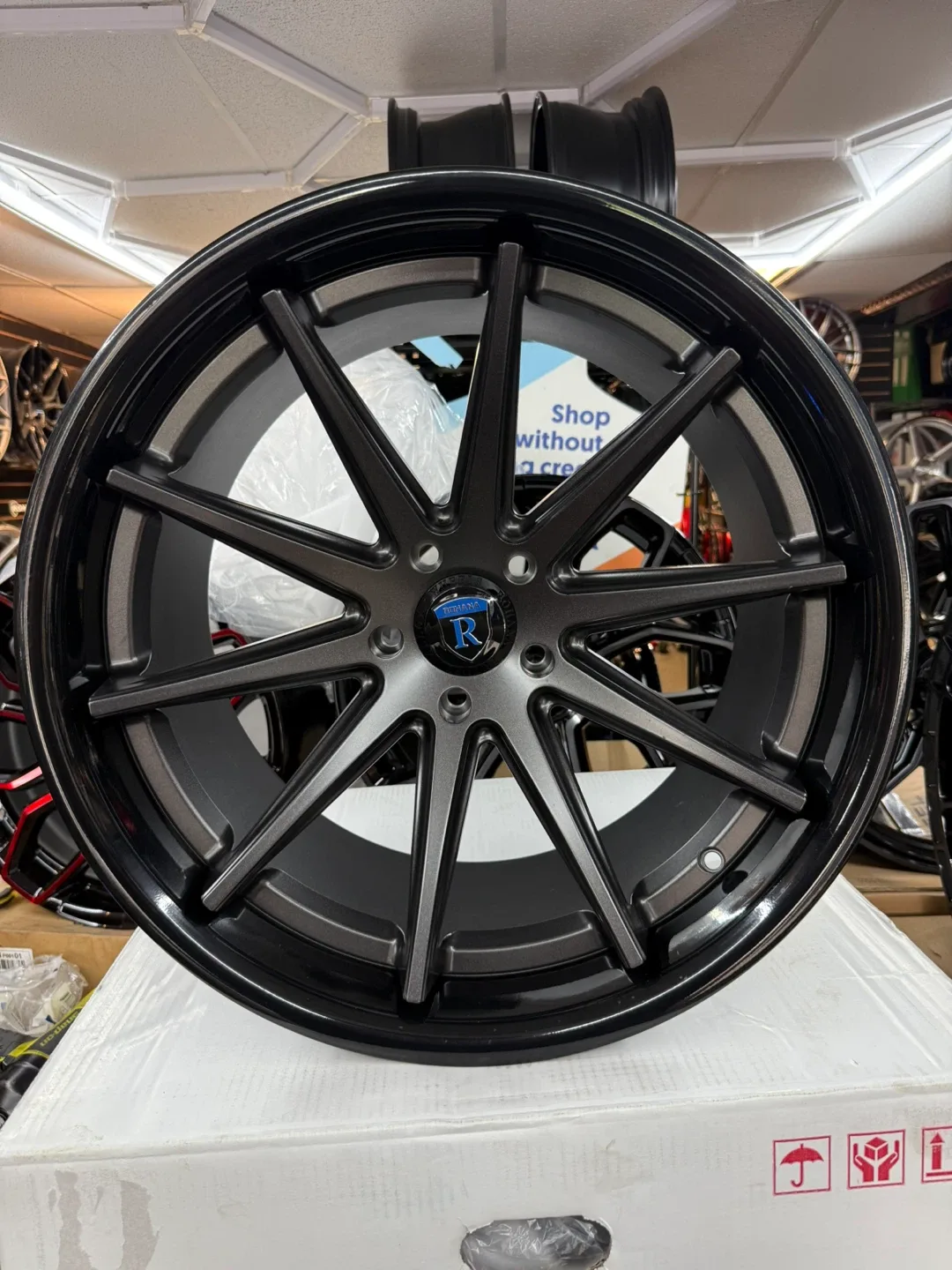 Rohana RFX11 Wheels - Matte Graphite image indicator(2)