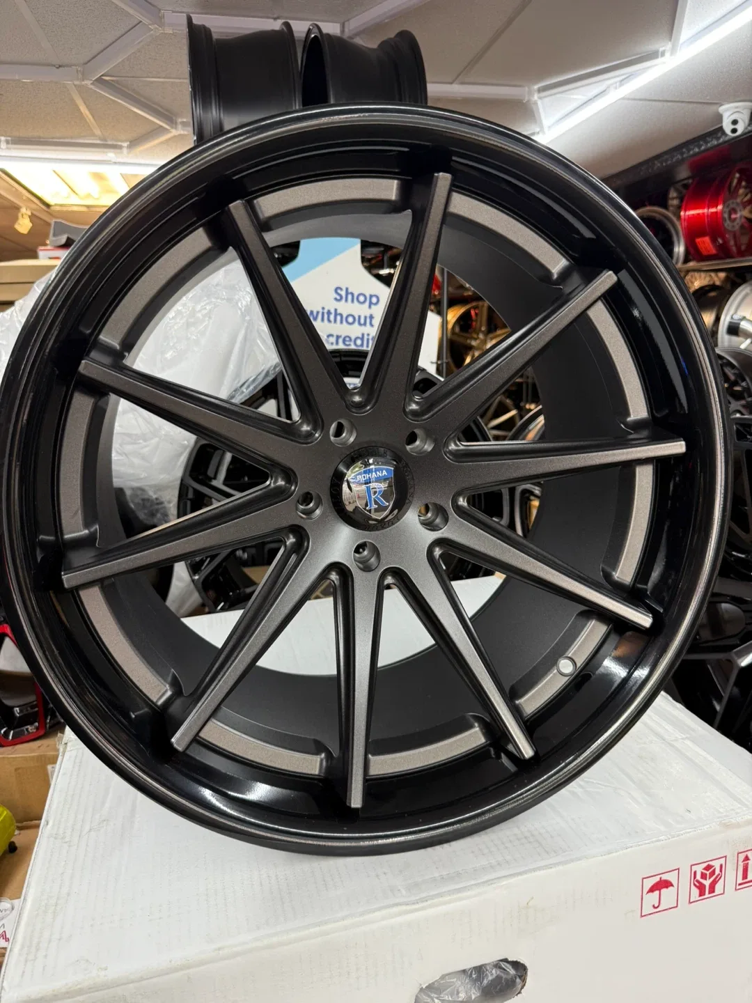 Rohana RFX11 Wheels - Matte Graphite image indicator(4)