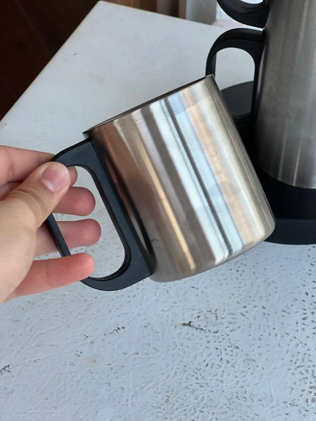 Stainless Steel Mug Tree with 4 Mugs image indicator(4)