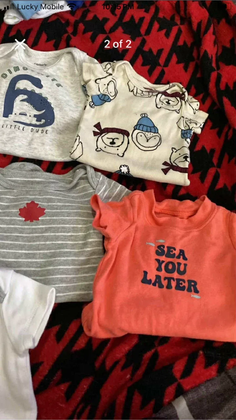 Carter's Baby Onesies Bundle thumbnail