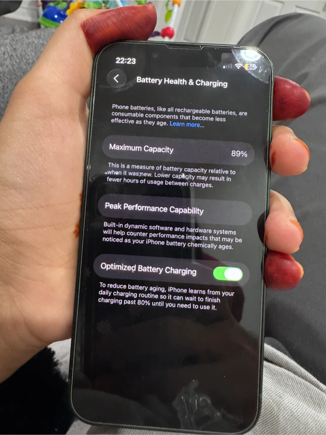 iPhone 13 Mini- 512GB (Green) image indicator(3)