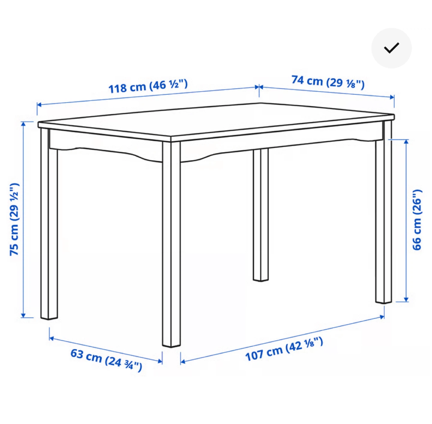 “Moving sale” Ikea dining table with 4 chairs - photo 5