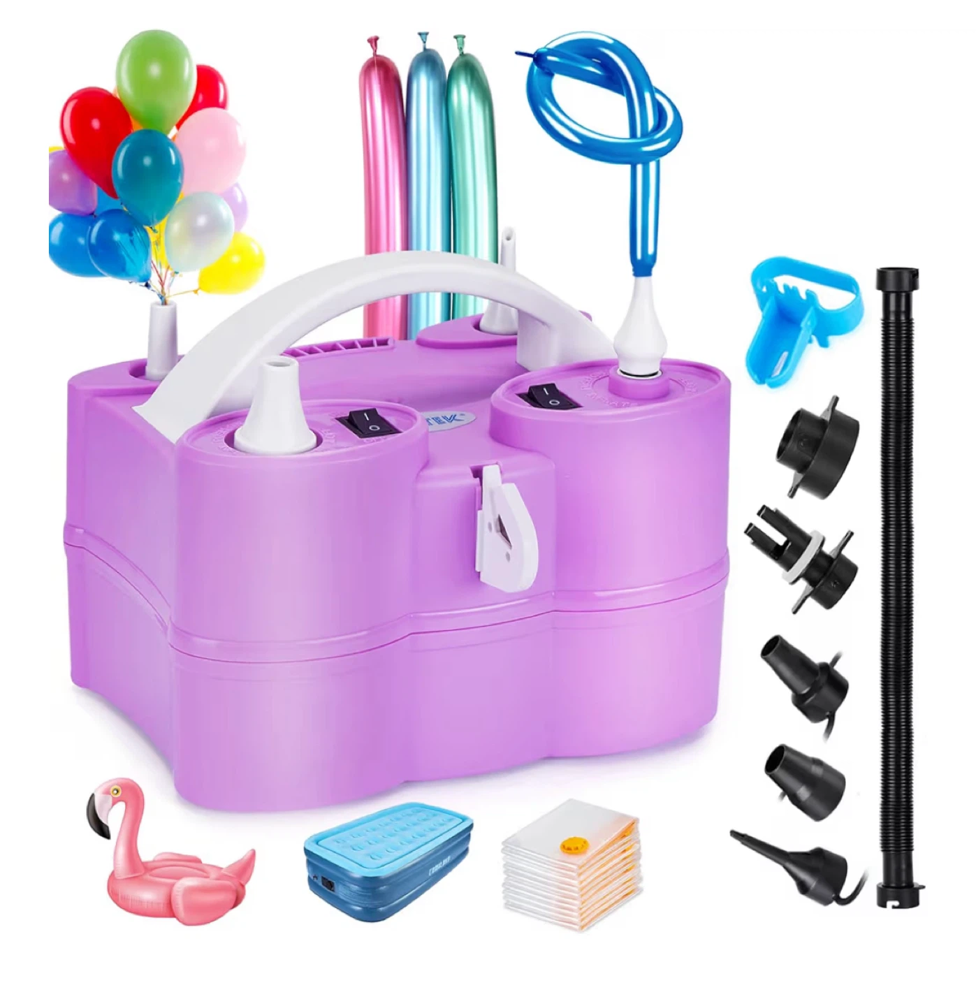 Electric Balloon Air Pump, TK-766 - photo 2
