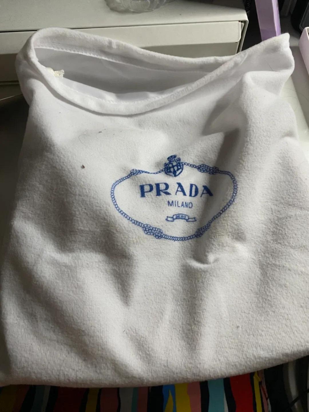 Prada Milano Beige Handbag image indicator(8)