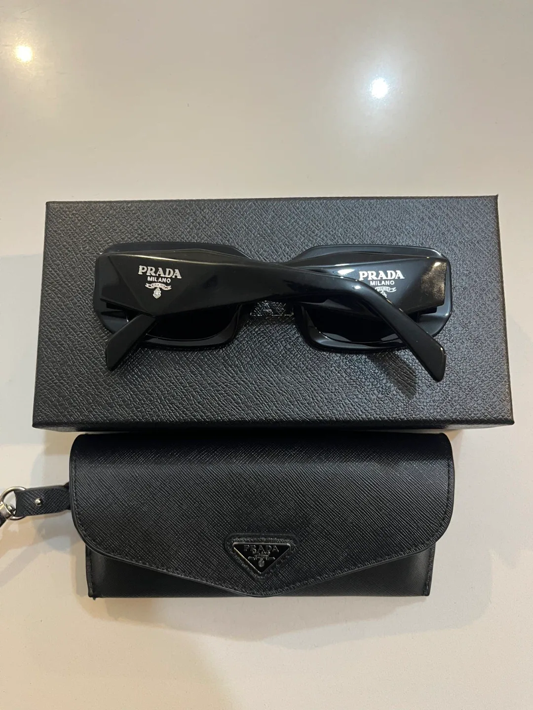 Prada Sunglasses with Case - Black image indicator(2)